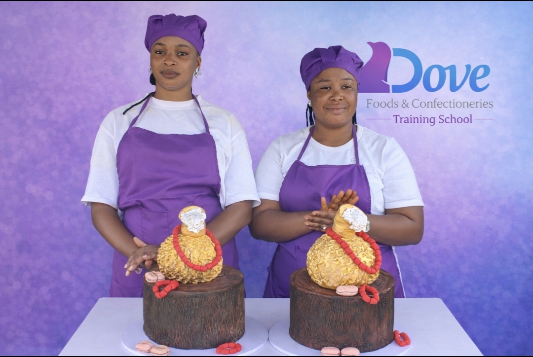 Graduating Picture of Ms. Folorunsho Mercy and Mrs. Adenike Olaniyan (L-R)