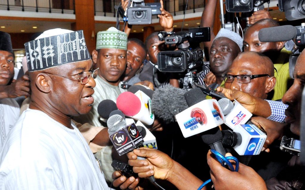 David Mark Responding to Questions from Journalists
