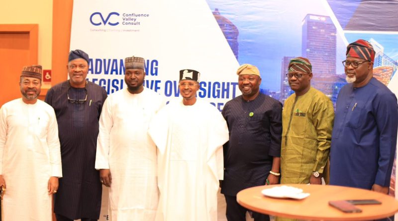Rep. Leke Abejide (Middle) and Other Committee Members