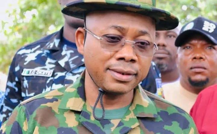 His Excellency, Usman Ahmed Ododo in Military Outfit