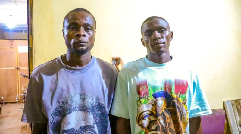Fidelis Atuluku and Monday Okolo, The Suspected Cultists in PAAU