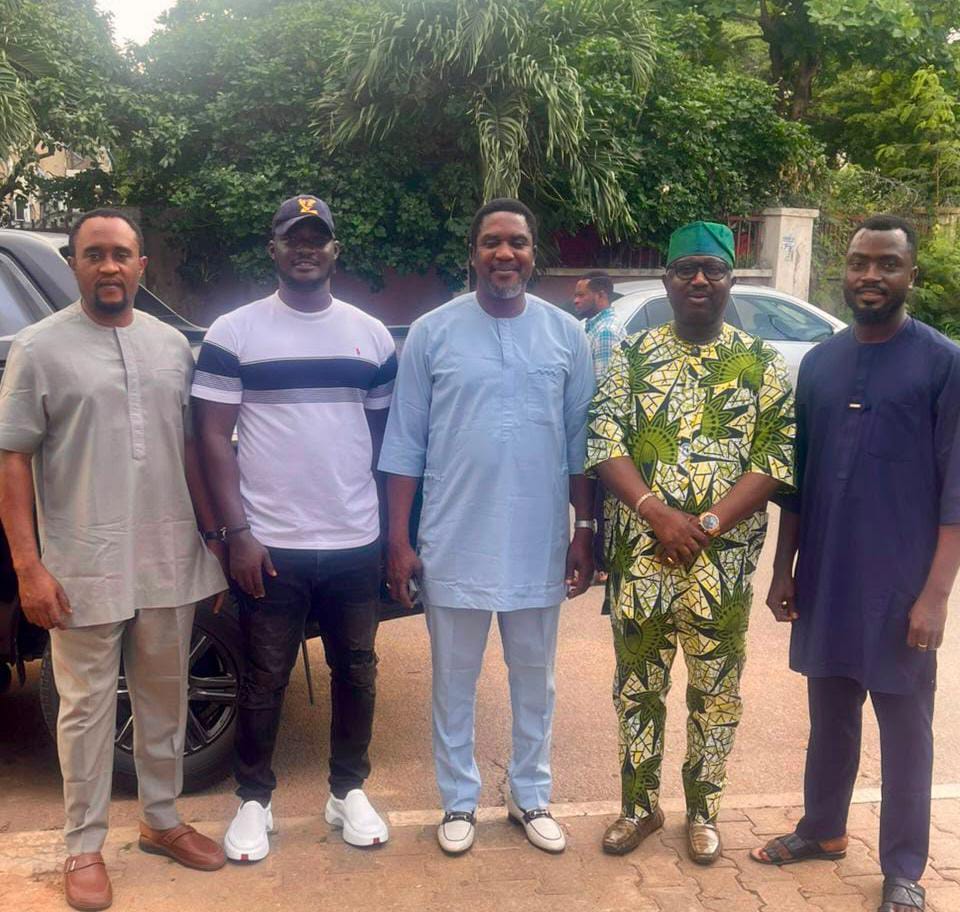 Hon. Funsho Olumoko and some Kogi Youth