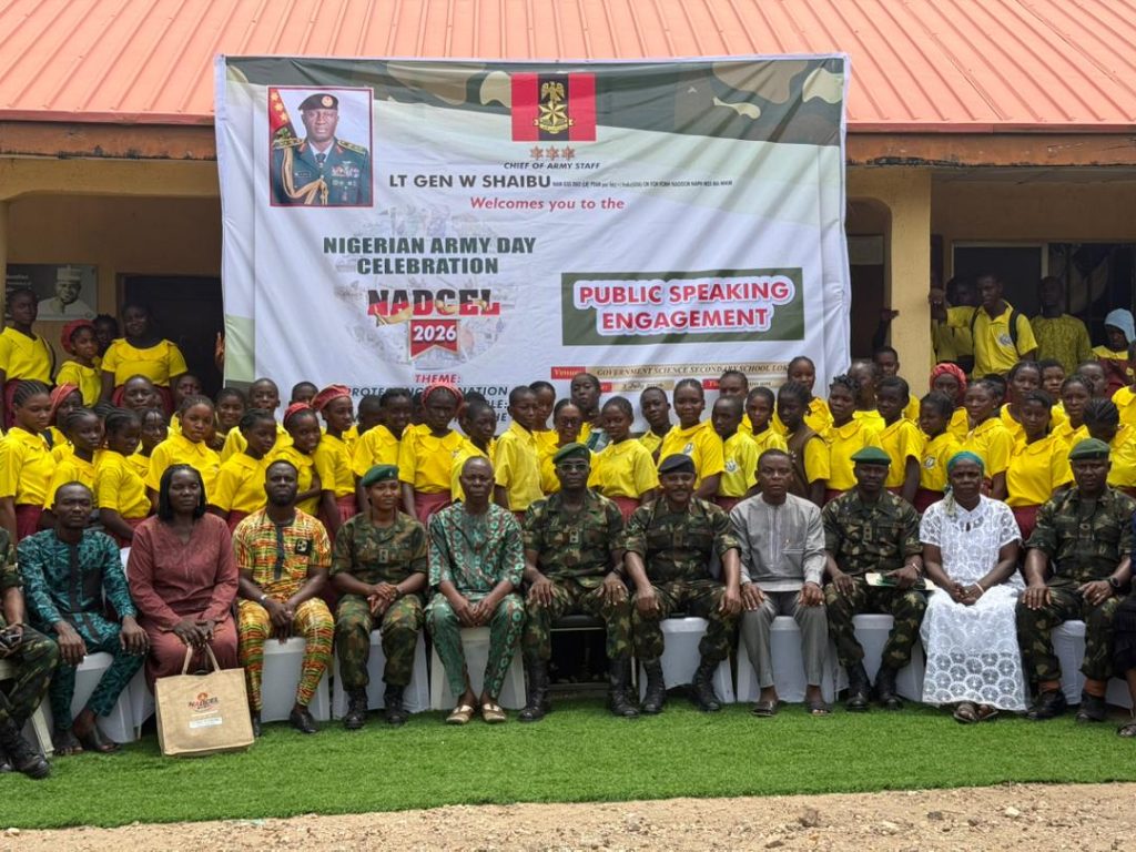 NADCEL 2026: Nigerian Army Sensitises Kogi Students on Patriotism, Security and Career Opportunities