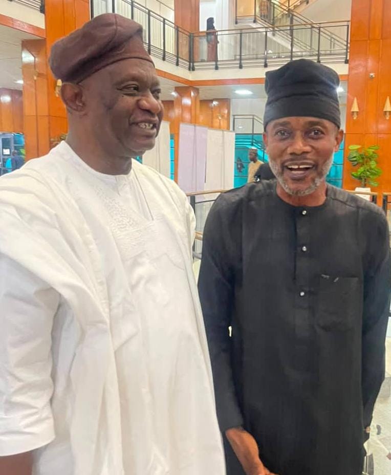 Senator Sunday Karimi Reaffirms Commitment to Kogi West, Ethical Journalism During Courtesy Visit by The Exposure Newspaper