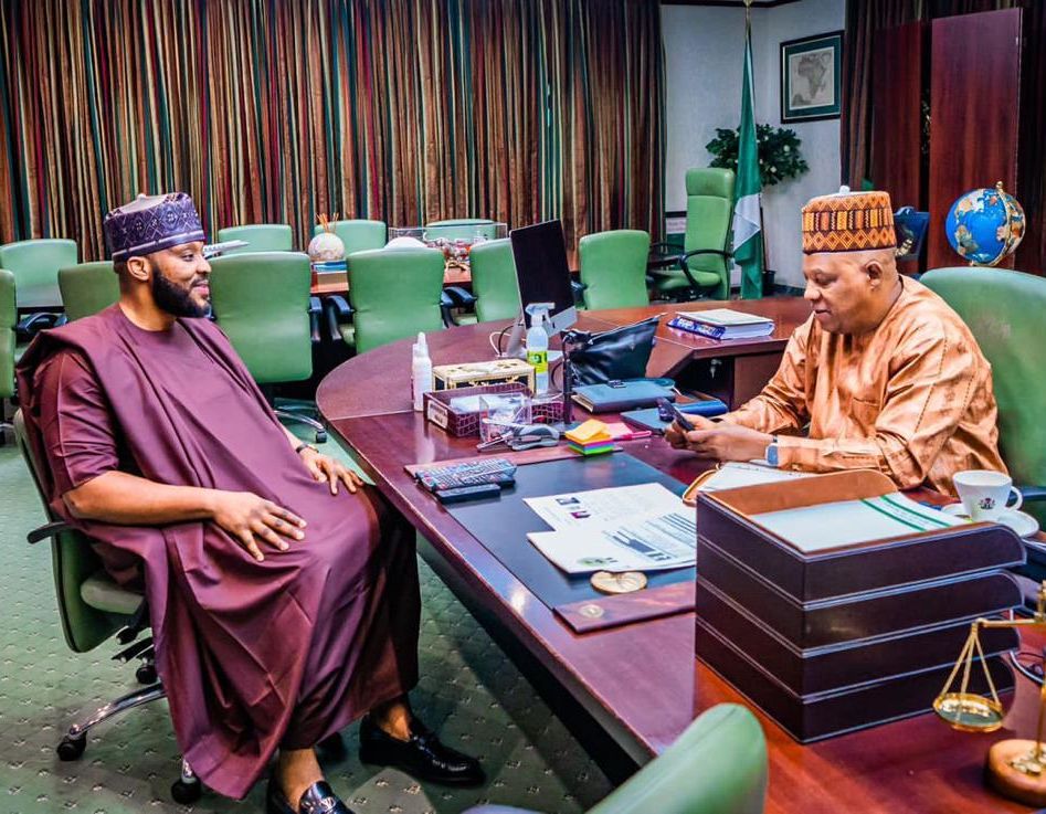 Dr. Mahmoud Alfa and Vice President Kashim Shettima