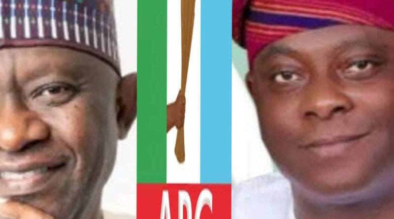 Karimi and Aro with APC Logo