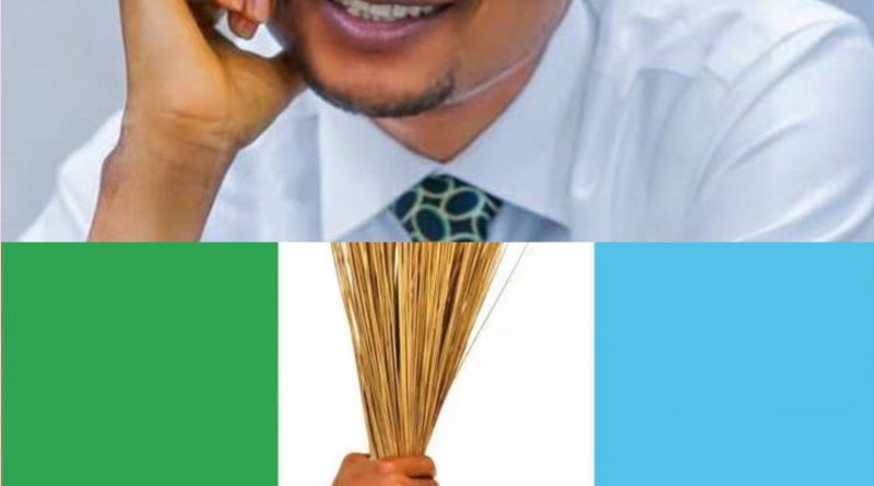 Rep. Leke Abejide and APC Logo